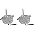 CHANCS TYC40 Small Synchronous Motor 12V 5RPM AC Shaft 35mm for for Fiber Optic Christmas Ornamen (2PCS)