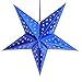 Auony 6 Pack Paper Star Lantern Lampshade, 3D Paper Star Pentagram Lampshade for Christmas Xmas Wedding Party Home Hanging Decorations