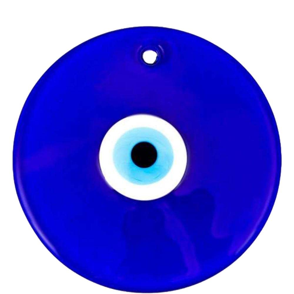 658 Extra Large 21cm (8.3inch) Lucky Evil Eye Nazar Boncuk Turkish Greek Glass Hanging Amulet Good Luck Protection