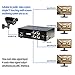 Optimal Shop 4 Ports BNC Video Splitter 1 in 4 Out BNC Coaxial TV CCTV DVR Composite Video Adapter Black