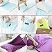 PeakAttacke Adult Travel Ultra Light Portable Envelope Sleeping Bag Accessory Comfortable Traveling Liner for Hotel,Camping(Blue)