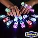 Midafon 60 Pack led Glow Rings Light up led Rings Glow Flashing led Rings Diamond Light up Rings Glow in The Dark Rings Glow Rings Party Pack Birthday Party Favors Glow primary
