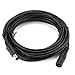WildHD Power Extension Cable 16.5ft 2.1mm x 5.5mm Compatible with 12V DC Adapter Cord for CCTV Security Camera IP Camera Standalone DVR (5.5mm DC Plug 16.5ft Black) primary