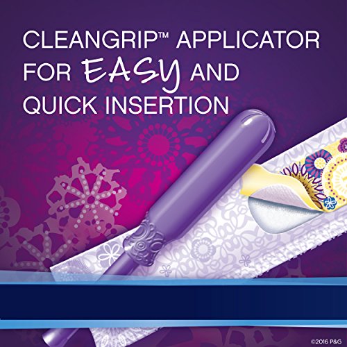 Tampax Radiant Plastic Unscented Tampons, Super Absorbency, 32 Count