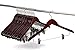 JS HANGER Solid Walnut Finish Wooden Suit Hangers with Anti-Rust Pant Clips, 20 Pack