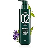 AMOS PROFESSIONAL The Green Tea Shampoo Refresh [For Oily Scalp] 17.6oz (500g) | Anti-Hair Loss Korean Hair Growth Shampoo for Cleanse Excess Sebum