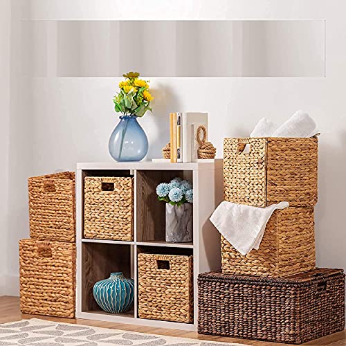 Home Fresh 6 Pack Baskets for Pantry Food Storage Organizer Basket