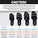 U.S. Jaclean Foot Reflexology Sandals for Mens Womens Therapeutic Acupressure Magnetic Massaging Sandals Slippers Accu Step (XL(M10.5-12))