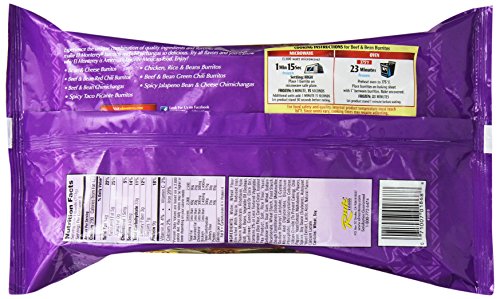 1 Monterey+Beef+Bean+Burritos+Artificial