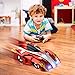 INLAIER Remote Control Car Gravity Defying RC Car Race Car Toys for Floor and Wall or Glass, Rechargeable Fast RC Car 360°Rotating Stunt Wall Climbing Car RC Cars for Kids and Adults (Silver Red)