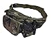 Mens Hiking Mossy Oak Hunters Camo Fanny Fannie Waist Hip Pack Bag with Key Ring Carabiner