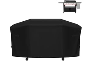Grill Cover for Weber Slate 36" Flat Top Griddle Grill, 600D Outdoor Heavy Duty Waterproof 3400120 Cover for Weber Slate 36" 
