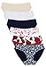 Wealurre Seamless Underwear Invisible Bikini No Show Nylon Spandex Women Panties(826m 1+floral)
