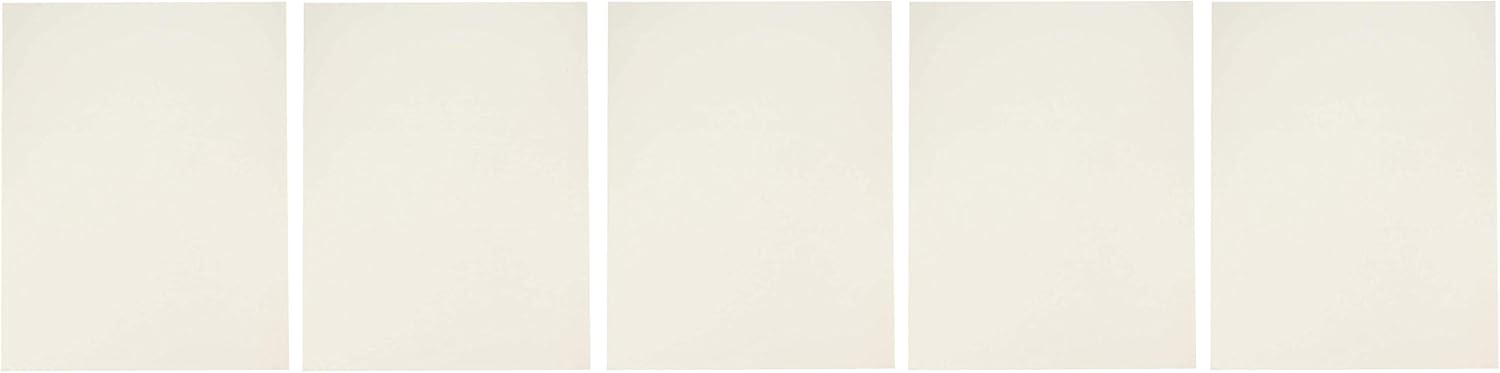 School Smart Poster Board, 11 x 14 Inches, White, Pack of 25 - 1371698 : Ordinary Display Boards : Office Products