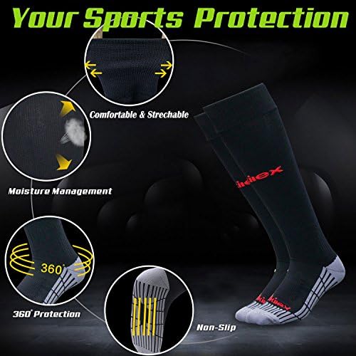 Akilex Soccer Socks for Men &amp; Kid Youth Team Training Functional Compression