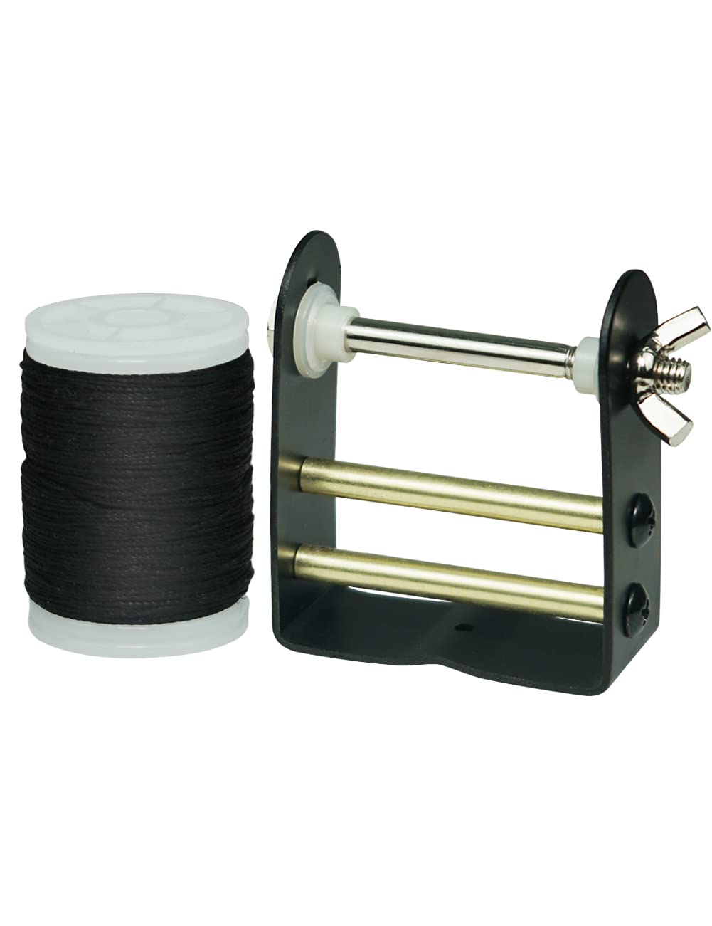 longbowmaker String Serving Thread 120 yard/110m Serving Jig Archery String Matetrial Tool for Tying Peed Sight Nock-black
