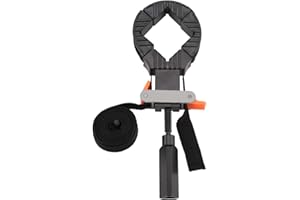 Band Clamp Fast Adjustable Band Strap 4 Jaws Corner Clamp Woodworking Frame Clamp Strap Holder for Picture Self-Locking Ratch