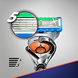 Gillette Fusion5 Proglide Men's Razor Handle + 4 Blade Refills