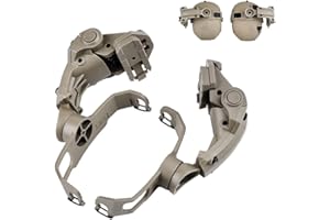 OKYASS ARC Rail Adapter for Tactical Helmets, Fast Helmets Accessories Compatible with Walker's Razor and Razor Digital Earmuffs