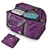 WANDF For Spirit Airlines Personal Item Bag 18x14x8 Foldable Travel Duffel Carry on Weekender Overnight for Women Men