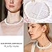 VOGUEKNOCK Shell Choker Necklace Mixed 3 Strands Puka Chip Shell Necklace Hawaii Beach Cowrie Seashell Necklace Pearl Choker Necklace Jewelry for Women Men (3 Strands Choker Set)