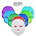NEWKEY LED Light Photon Therapy Mask 7 Color Led Light Therapy Facial Skin Care & Beauty System - 1 Year Warranty