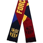 Icon Sports Officially Licensed FC Barcelona Soccer Scarf - Unisex Adult