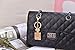 Giftale Women's Perfume Bottle Keychain,Alloy Bag Charm with Crysatl Car Keyring,#41815A
