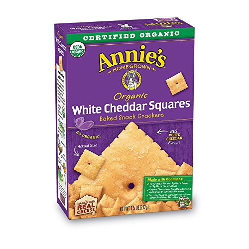 Annie's Organic White Cheddar Squares - Image 9
