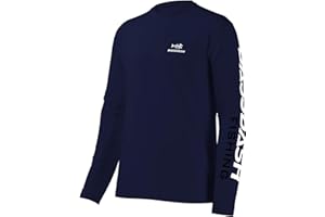 BASSDASH Fishing T Shirts for Men UV Sun Protection UPF 50+ Long Sleeve Tee T-Shirt