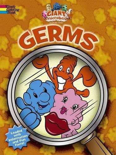 GIANTmicrobes--Germs and Microbes Coloring Book (Dover Science For Kids Coloring Books)