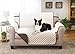 Deluxe Reversible Loveseat Slipcover Furniture Protector, Seat Sofa, Chair, Couch Quilted, Anti-Slip 2 Inch Strap, Machine Washable, Slip Cover Throw for Pets, Dogs, Cats, Kids - Coffee / Tan