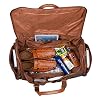 STILORD-Myles-Vintage-Reisetasche-Herren-Leder-Weekender-zum-Umhaengen-Overnight-Duffle-Bag-Grosses-Reisegepaeck-XL-echtes-Rindsleder-FarbeKara-Cognac