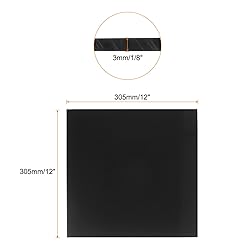 Rebower 2pcs 12 x 12 Inch UHMW Polyethylene