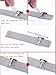 OLLIVAN for Xiaomi Mi Band 4 Strap, Mi Band 4 Mi Band 3 Wristbands Metal Replacement Bracelet Accessories Adjustable Wrist Straps for Xiaomi Mi Band 4 Mi Band 3 -No Tracker