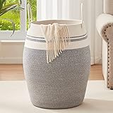 OIAHOMY Laundry Hamper Woven Rope Large Clothes