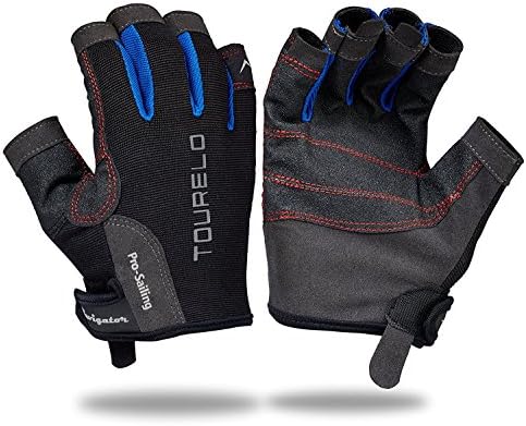 Tourelo Sailing Gloves Gen 2 (Ocean Blue, X-Large)