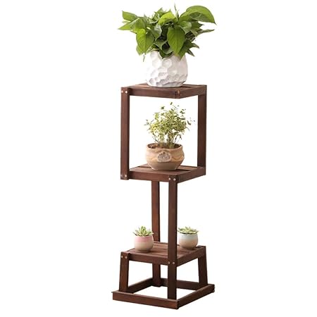 Puesto de plantas Vertical soporte de flor marco de madera planta ...