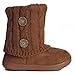 New Girls Toddlers Kids Slouch Comf Midcalf Suede Boots Shoes