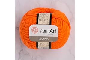 55% Cotton 45% Acrylic YarnArt Jeans Sport Yarn 1 Skein/Ball 50 gr 174 yds (77)