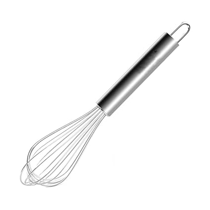 HPLL Batidora de Huevo, batidora de Huevos de Acero Inoxidable Batidora de Huevos casera y