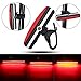 Bicycle Lights ,CAMTOA Rechargeable LED Front and Rear Bike Light Set - Super Bright 250 LM LED Bicycle Light Set with 3 Light Mode Options - 2 X USB Cable (Style A)