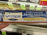 Gouvea's Original Portuguese Sausage 10 Oz (4 Pack)