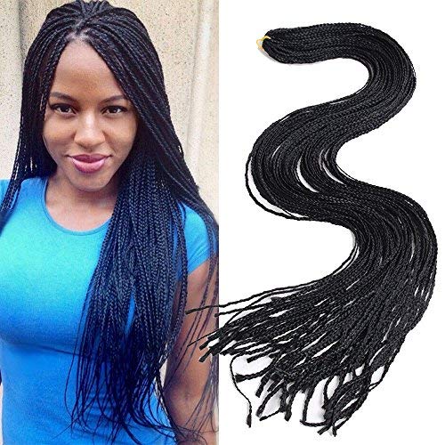 Galleon 10 Packs Pre Looped Thin Box Braid Crochet Twisted Hair