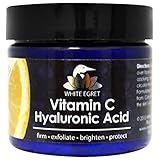 White Egret Vitamin C Hyaluronic Acid Cream, 2 Ounce
