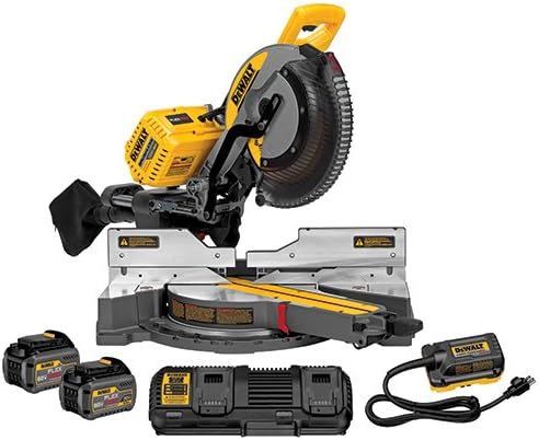 DEWALT FLEXVOLT 12-Inch Double Bevel Compound Sliding Miter Saw