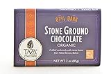 Taza Organic Stone Ground Chocolate Bars - 87% Dark (2.5 ounce)