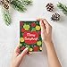Tiny Expressions Teacher Christmas Cards- 5 Pack Teacher Holiday Greeting Cards, 5 Designs, School Christmas Greeting Card Bulk Set, 5 Envelopes Included, 4.25 x 6 Inches