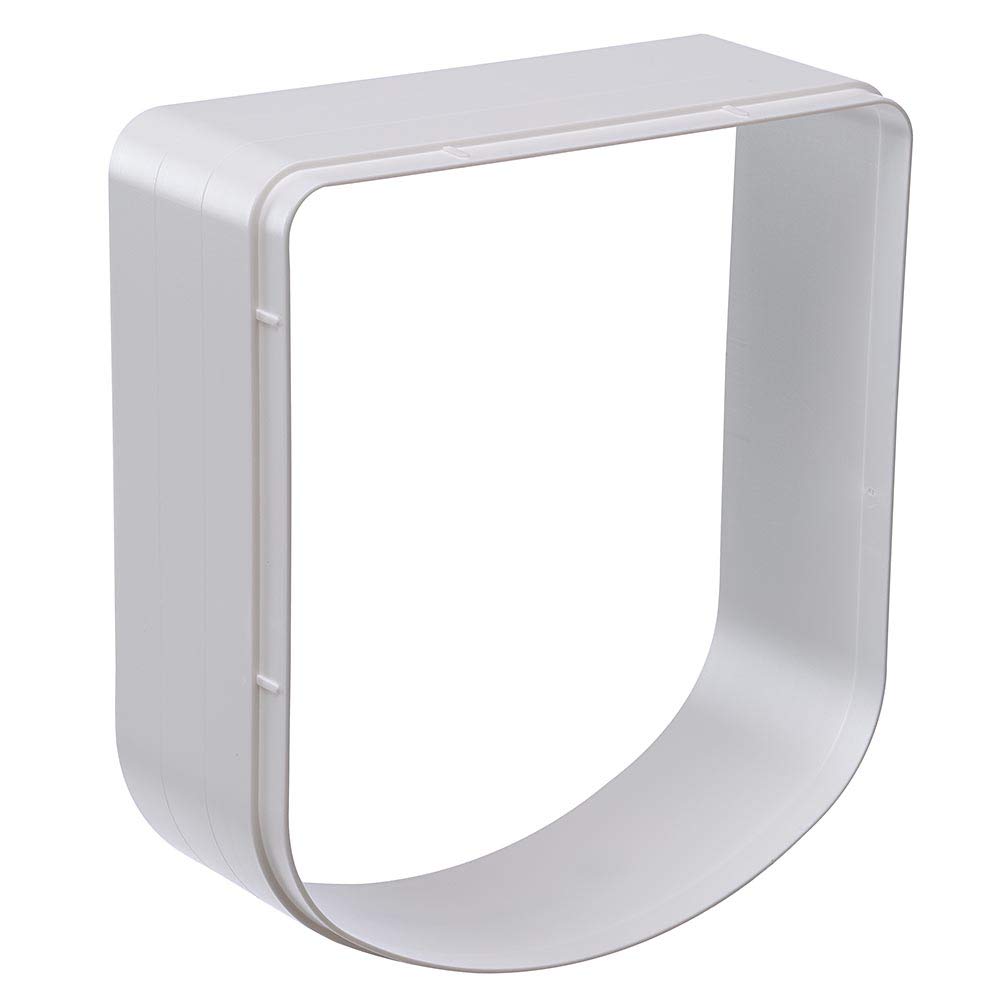 Ferplast Extension for door for cats and small dogs Swing door SWING 3 and 5 EXTENSION 16.3 x 5 x h 18.4 cm - Depth: 5 cm, White