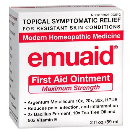 Emuaid First Aid Ointment, Maximum Strength - 2PC